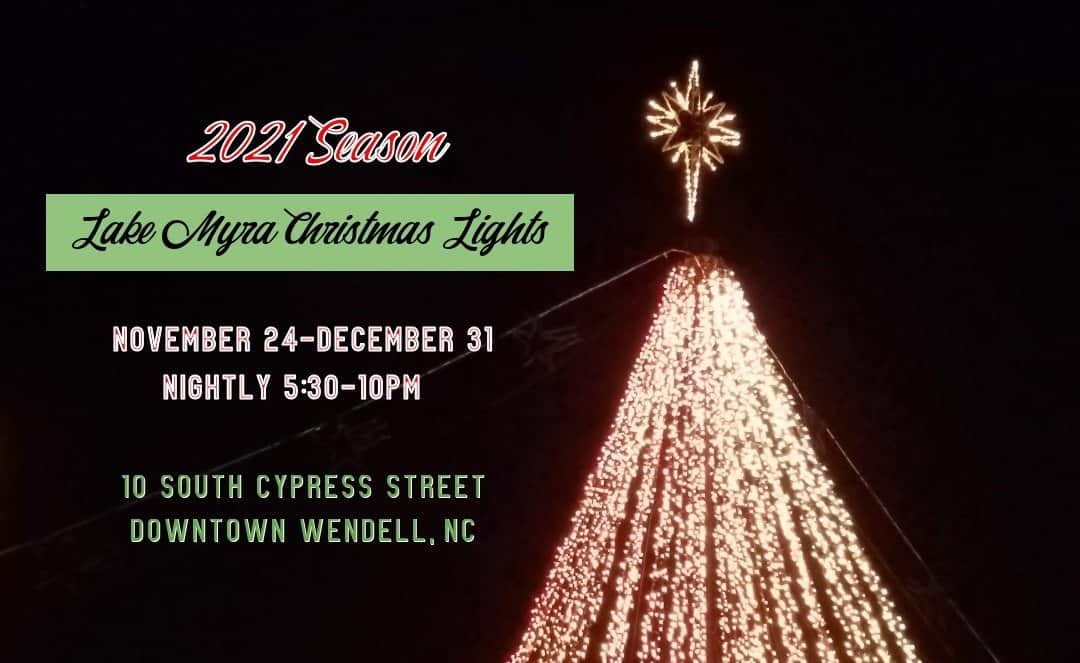 lake myra christmas lights 2021 Triangle on the Cheap