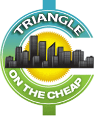 Triangle on the Cheap logo