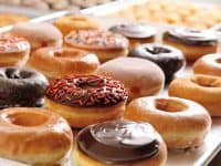 assorted donuts from Dunkin'