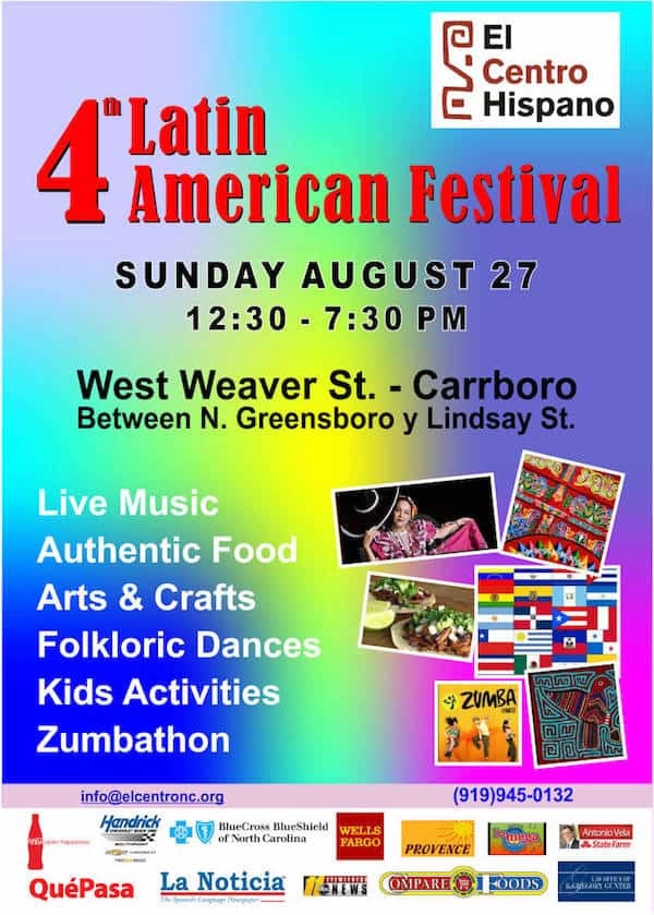 Fifth Latin American Festival in Carrboro Triangle on the Cheap