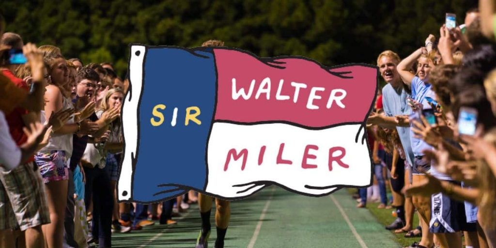 Sir Walter Miler watch elite runners and even run with them (free