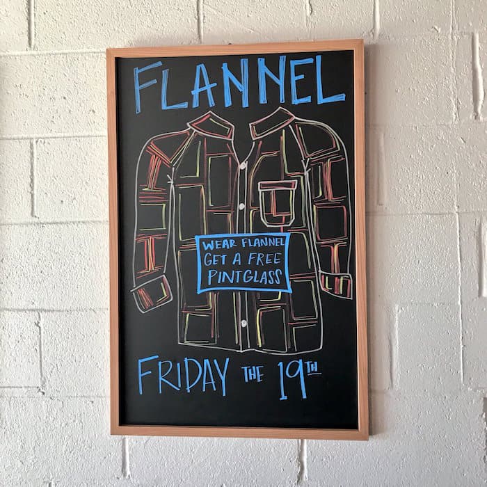 flannel friday beer