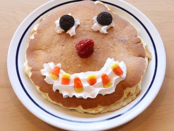 IHOP: Free 'Scary Face' pancake for kids on Oct. 31 