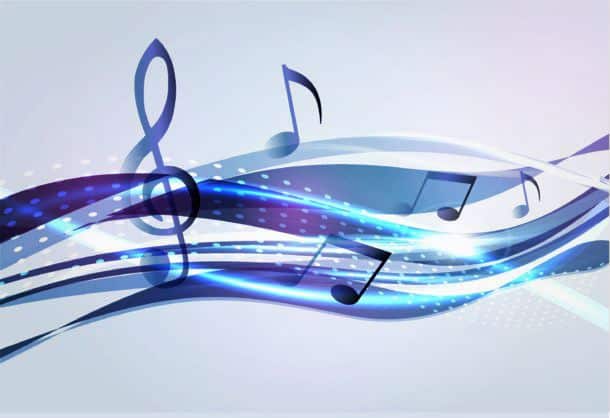 Abstract Music Background