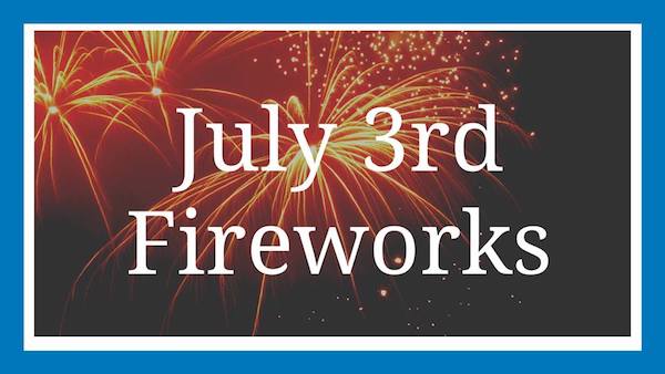 July 3rd Fireworks in Morrisville - Triangle on the Cheap