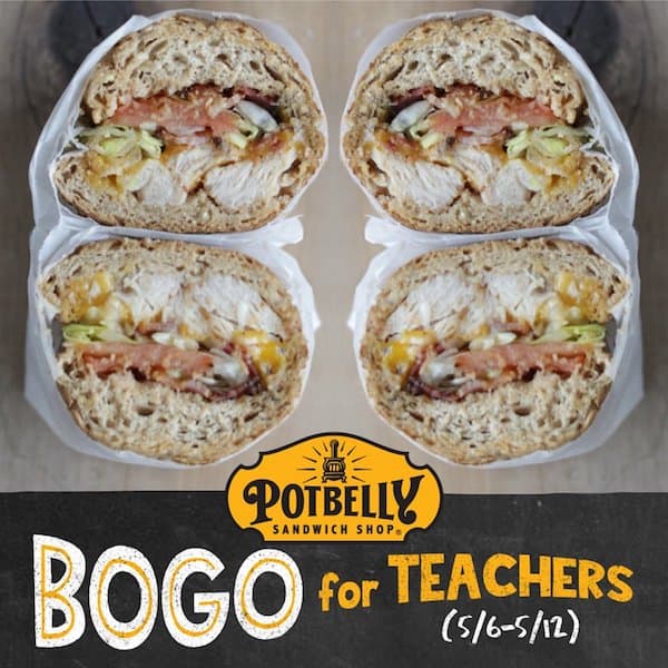 potbelly teachers Triangle on the Cheap