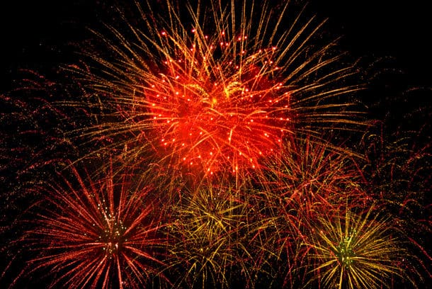 fireworks in the Triangle of NC including Raleigh, Durham, Chapel Hill and more