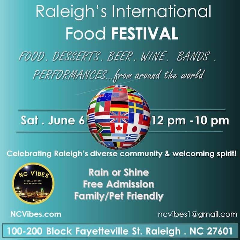 raleigh international food festival 2020 Triangle on the Cheap