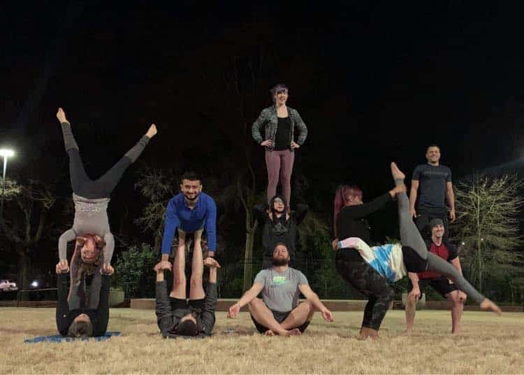 acro yoga group