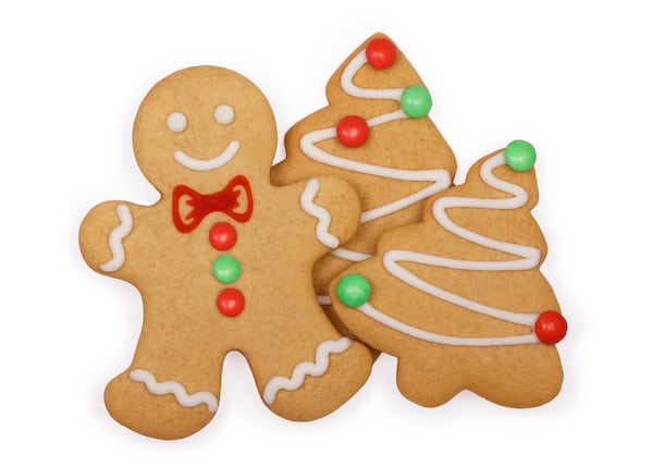 decorated gingerbread cookies