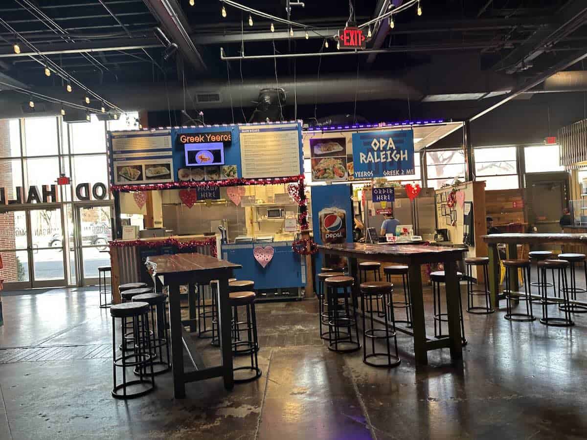 Morgan Street Food Hall in Raleigh