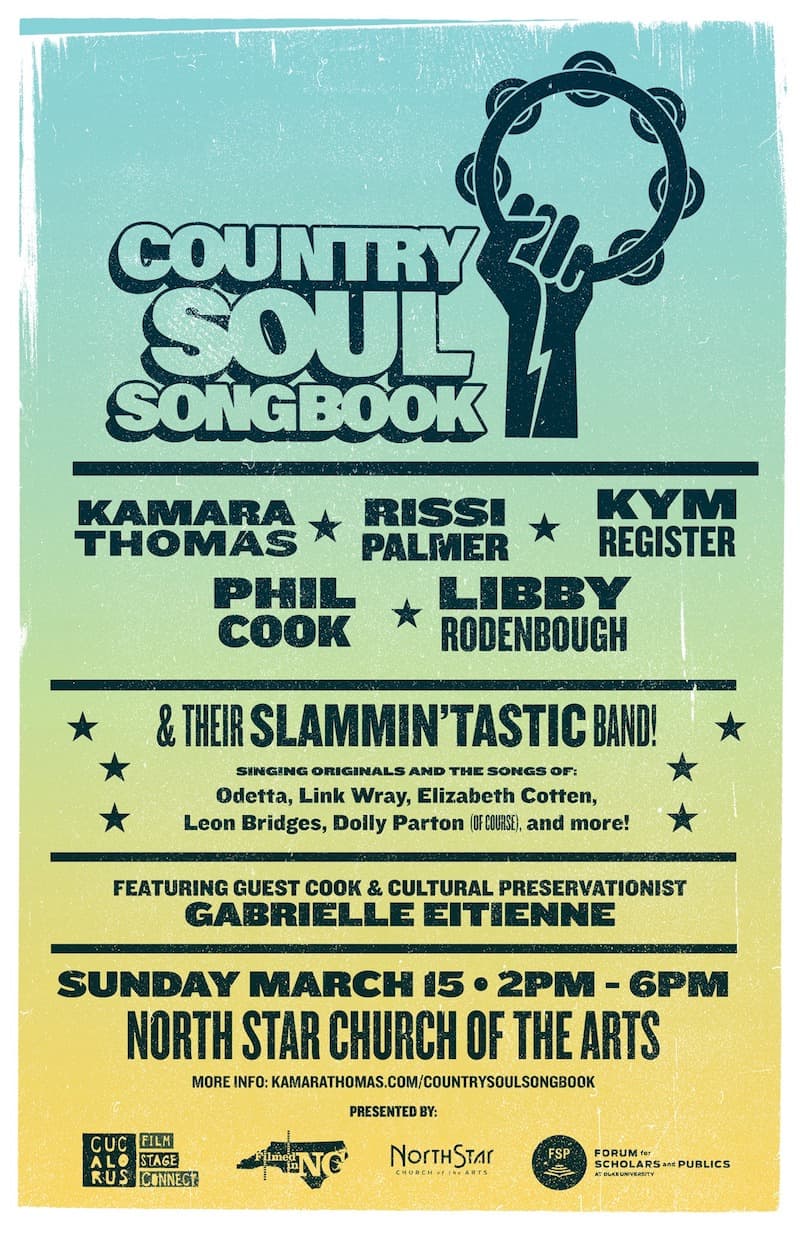 Country Soul Songbook - live-stream only event March 15 - Triangle on ...