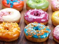 assorted donuts for National Donut Day