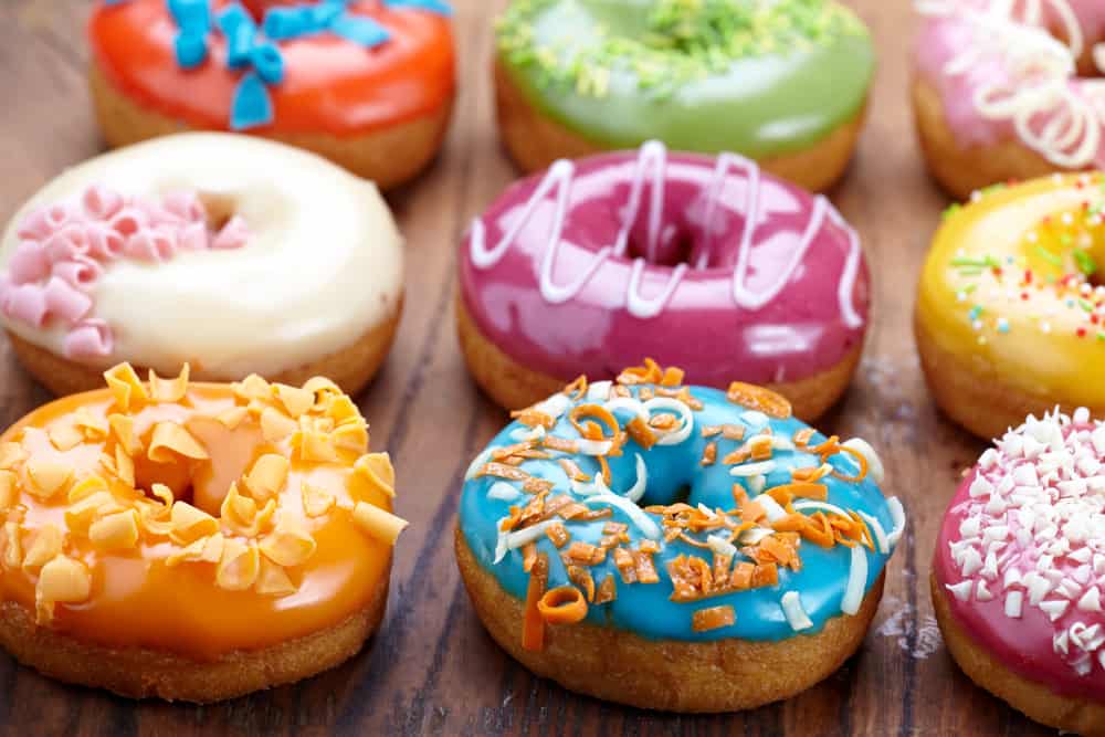 assorted donuts for National Donut Day