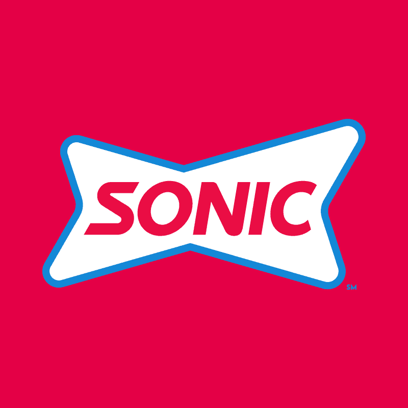 sonic drivein logo Triangle on the Cheap
