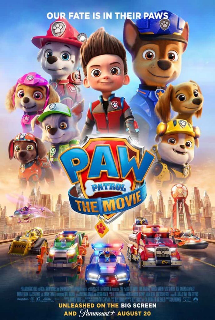 paw patrol movie poster
