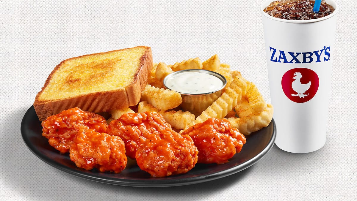 Zaxby #39 s May 3: Buy one Boneless Wings Meal get one free for Teachers Zaxby #39 s May 3: Buy one Boneless Wings Meal get one free for Teachers