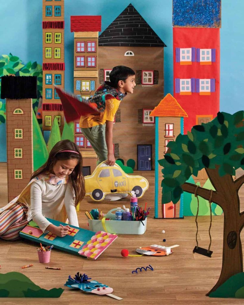 Free takehome kids' crafts at Joann Triangle on the Cheap