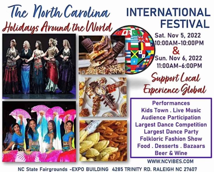 The North Carolina International Festival 2022 - Triangle on the Cheap