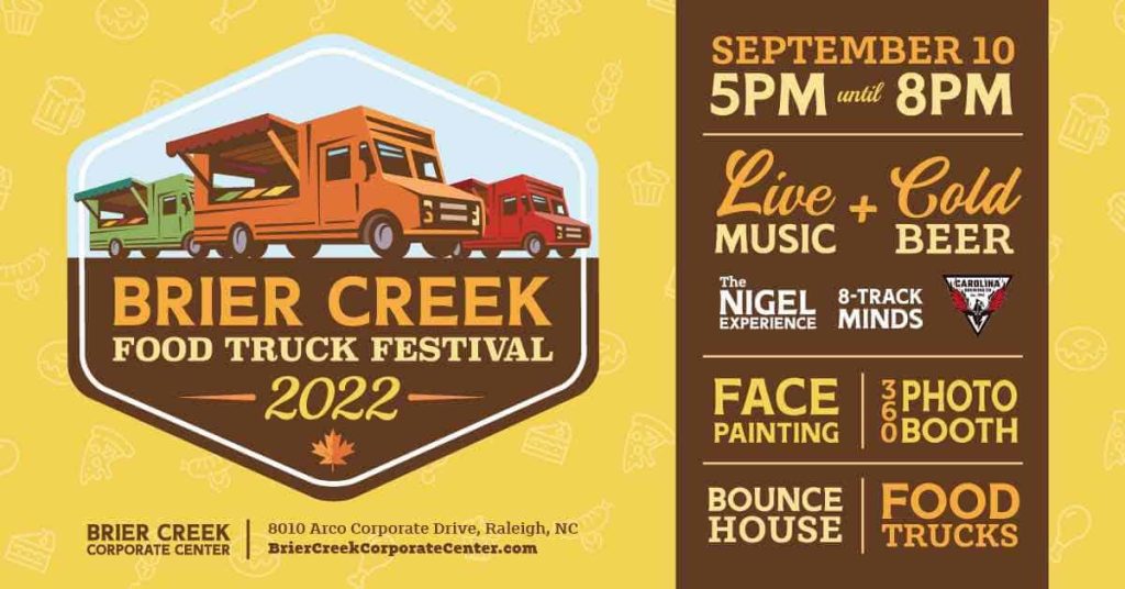 Brier Creek Food Truck Festival Sep 10 Triangle on the Cheap