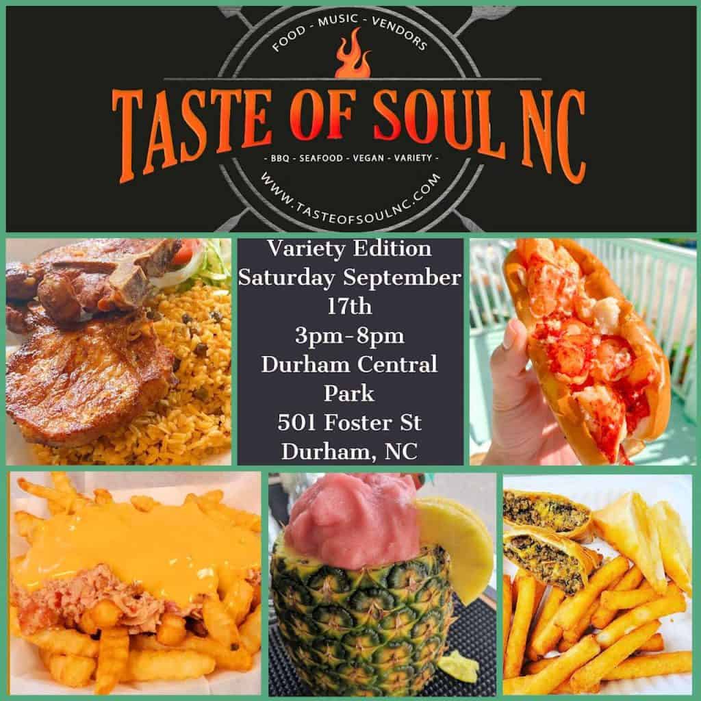 Taste of Soul NC Variety Edition Sep 17 Triangle on the Cheap