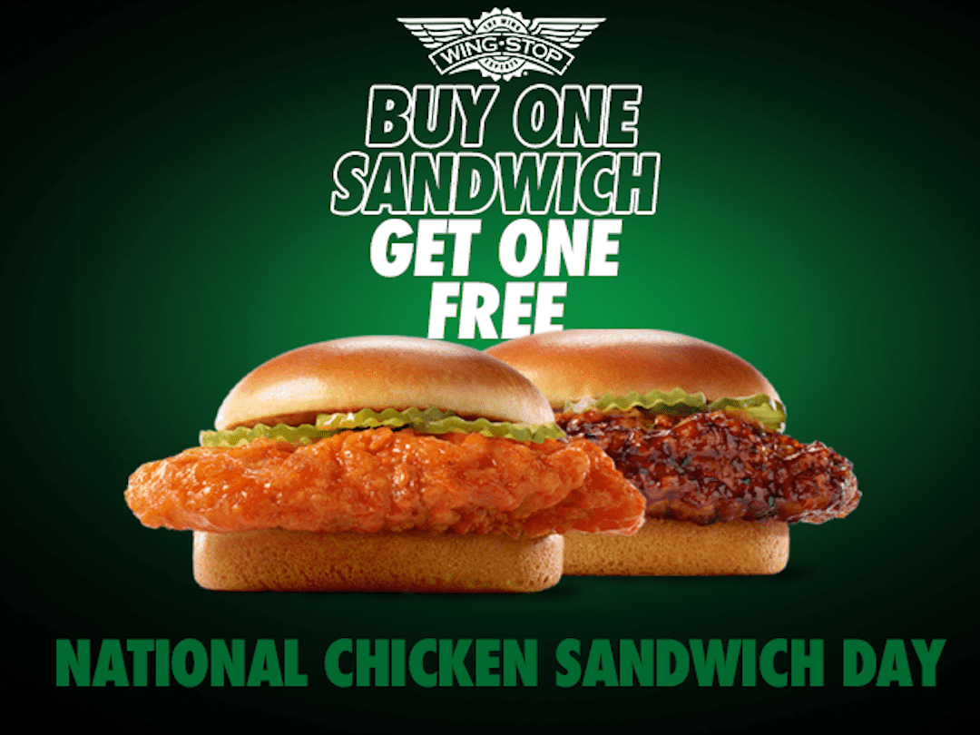 National Fried Chicken Sandwich Day Nov 9 Deals at Popeyes and