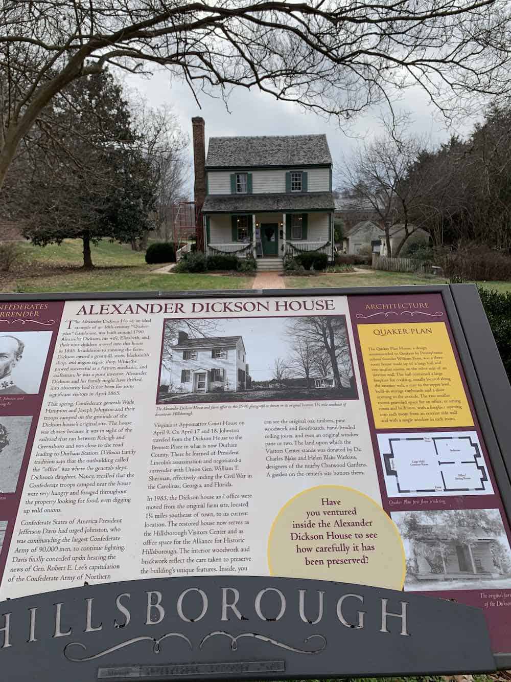 Day trip Visit Hillsborough, NC, and immerse yourself in history, art