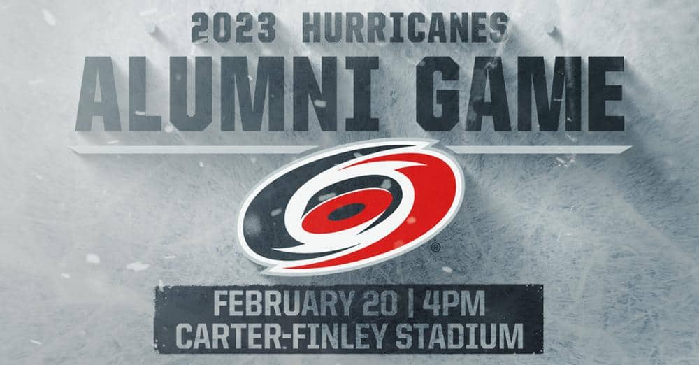 Carolina Hurricanes' 10th Annual Alumni Game is Free to Attend Feb 20