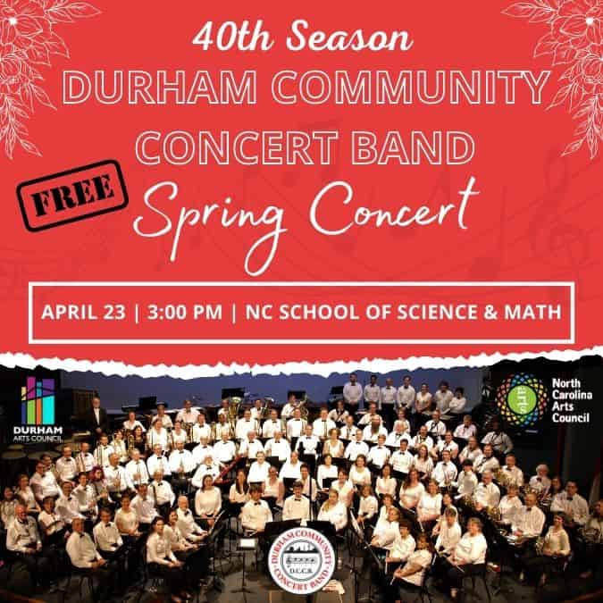 Durham Community Concert Band's 40th Anniversary Spring Concert