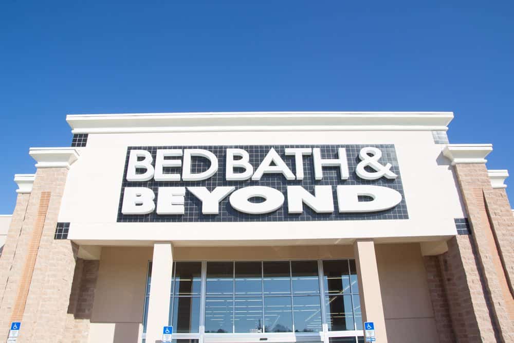 Bed Bath & Beyond Sign on Store