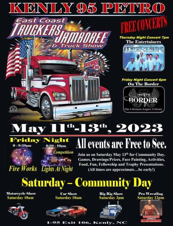 Poster for Kenly 95 Petro East Coast Truckers Jamboree and Truck Show