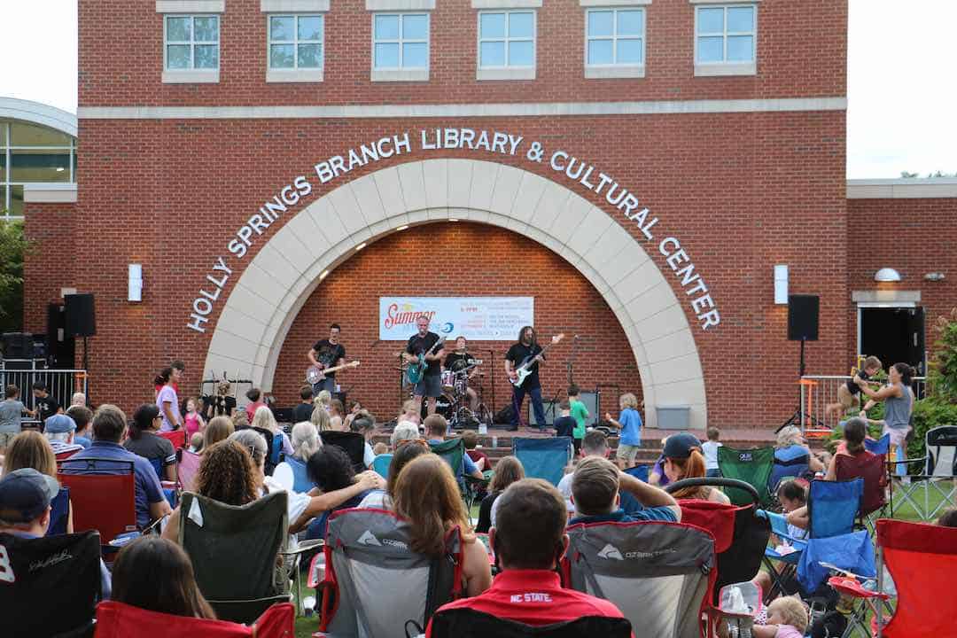 Summer at the Springs Outdoor Concert Series in Holly Springs Triangle on the Cheap