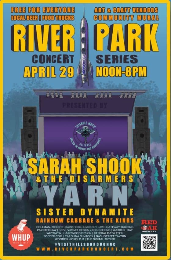 Free: River Park Concert in Hillsborough, featuring Sarah Shook & The ...