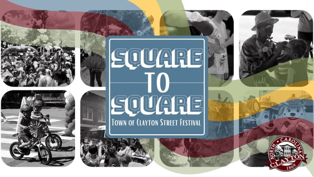 poster for Clayton Square to Square festival