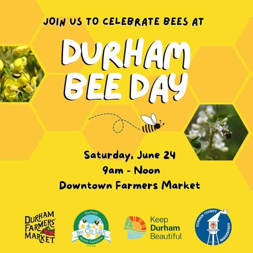 poster for durham bee day