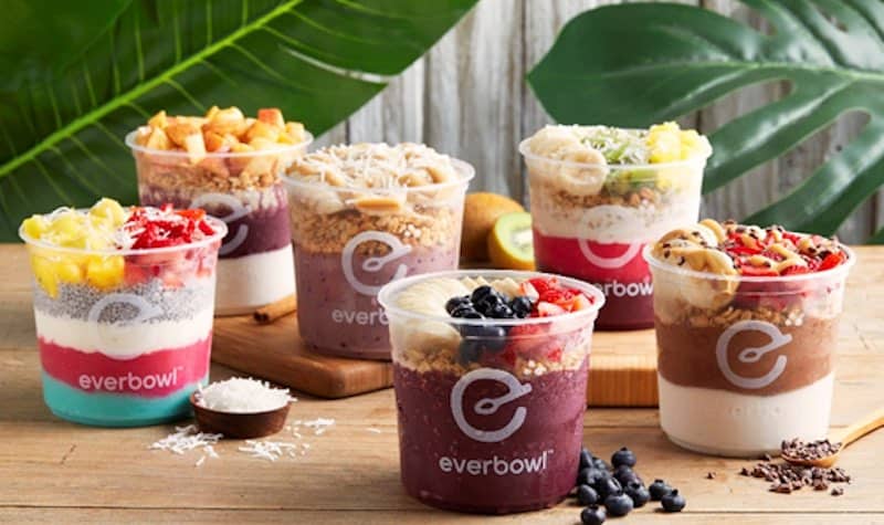 Acai bowls from Everbowl