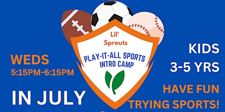 poster for kids sports camp