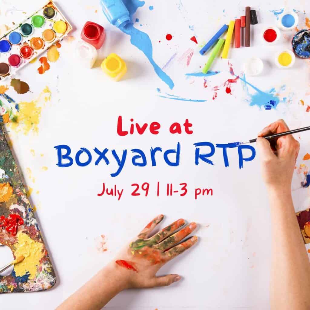 banner for Live at Boxyard RTP