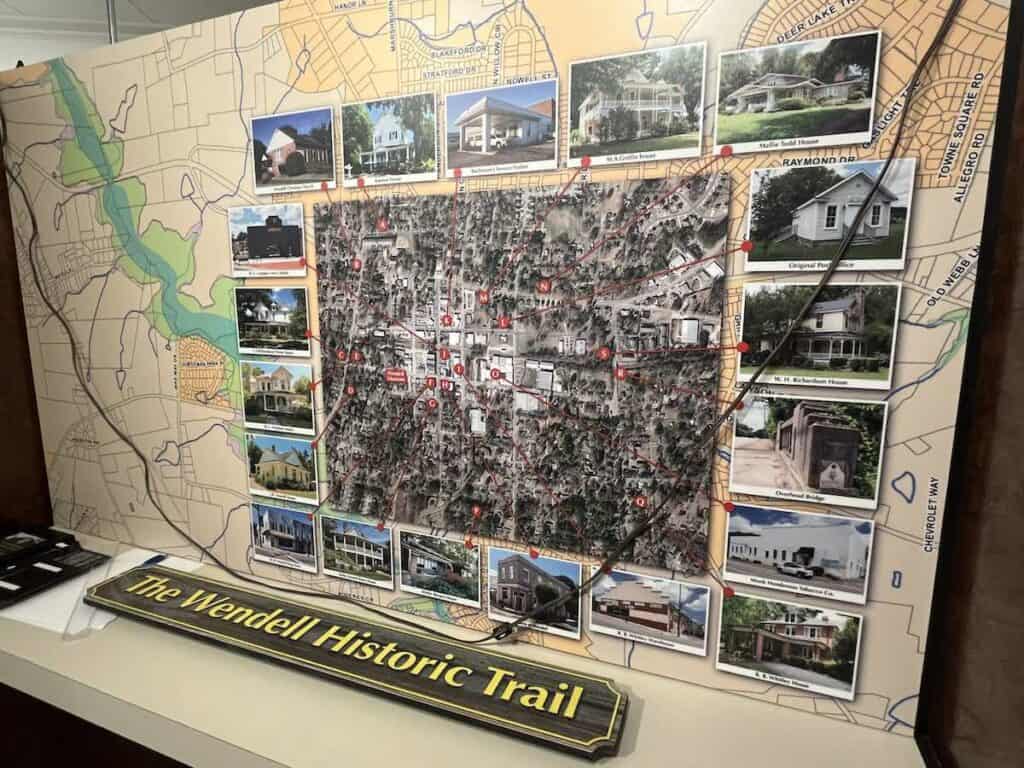 photo of The Wendell Historic Trail, within the Wendell Museum