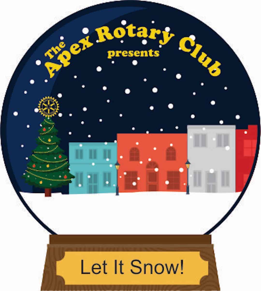 Christmas in Apex Rotary Christmas Parade, Let It Snow, Tree Lighting