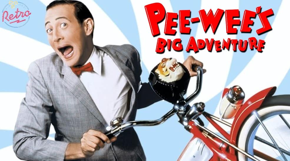 poster for pee-wee's big adventure