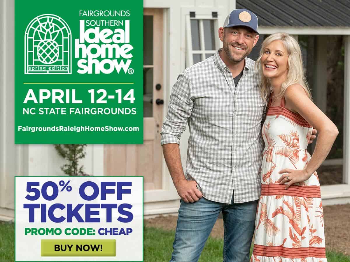 Save 50 on tickets to the Fairgrounds Southern Ideal Home Show April