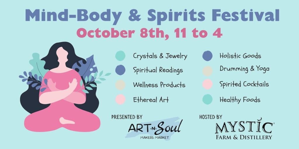 banner for mind-body & spirits festival
