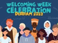 banner for Welcoming Week in Durham