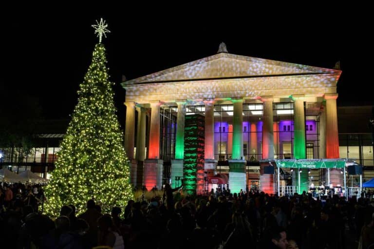 Downtown Raleigh Tree Lighting Celebration and Holiday Market Nov 22