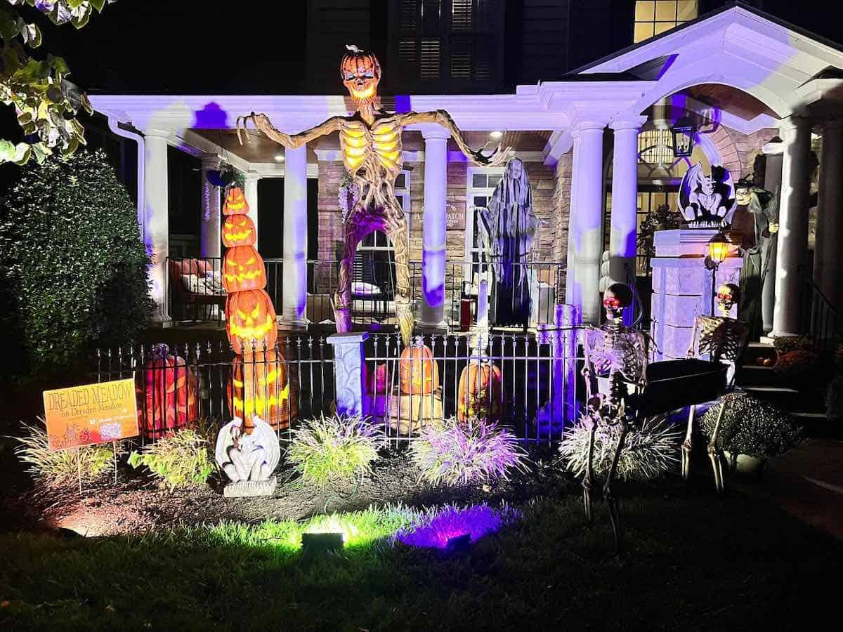9 Home Halloween Light Displays and Haunts in the Triangle Triangle(00)