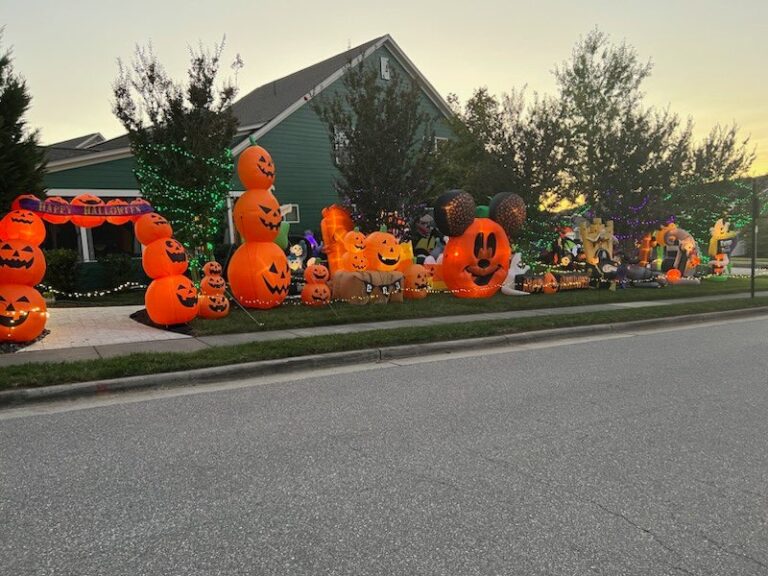 9 Home Halloween Light Displays and Haunts in the Triangle Triangle