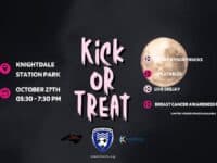 banner for Knightdale Kick or treat