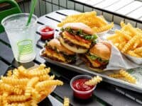 Burgers and fries from Shake Shack
