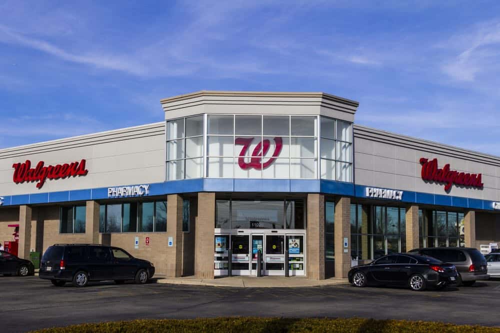 exterior Walgreens store